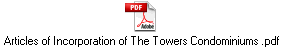 Articles of Incorporation of The Towers Condominiums .pdf